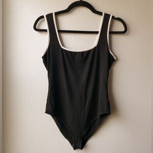 Kaileigh Black and White Bodysuit